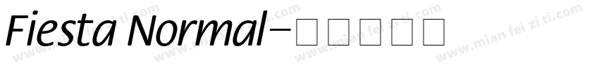 Fiesta Normal字体转换